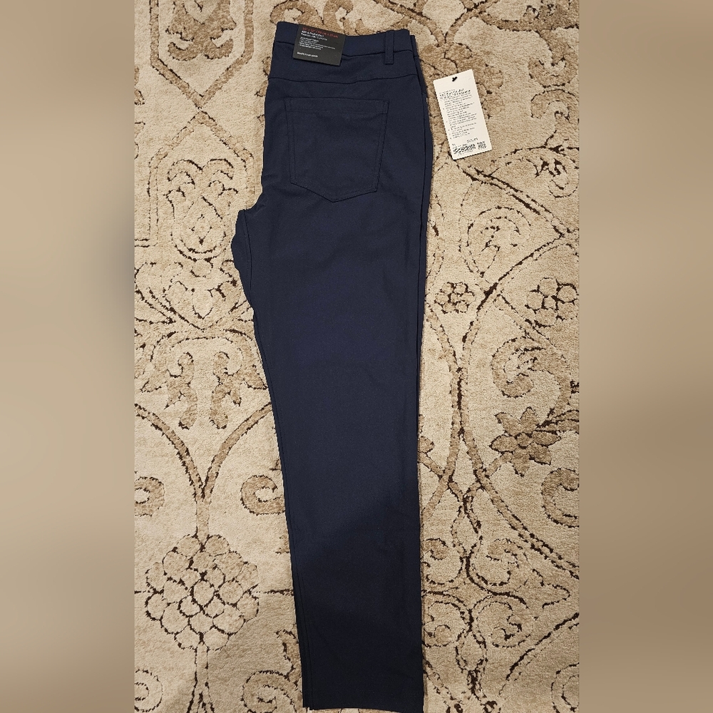 Lululemon Navy Blue Slim Fit Pants